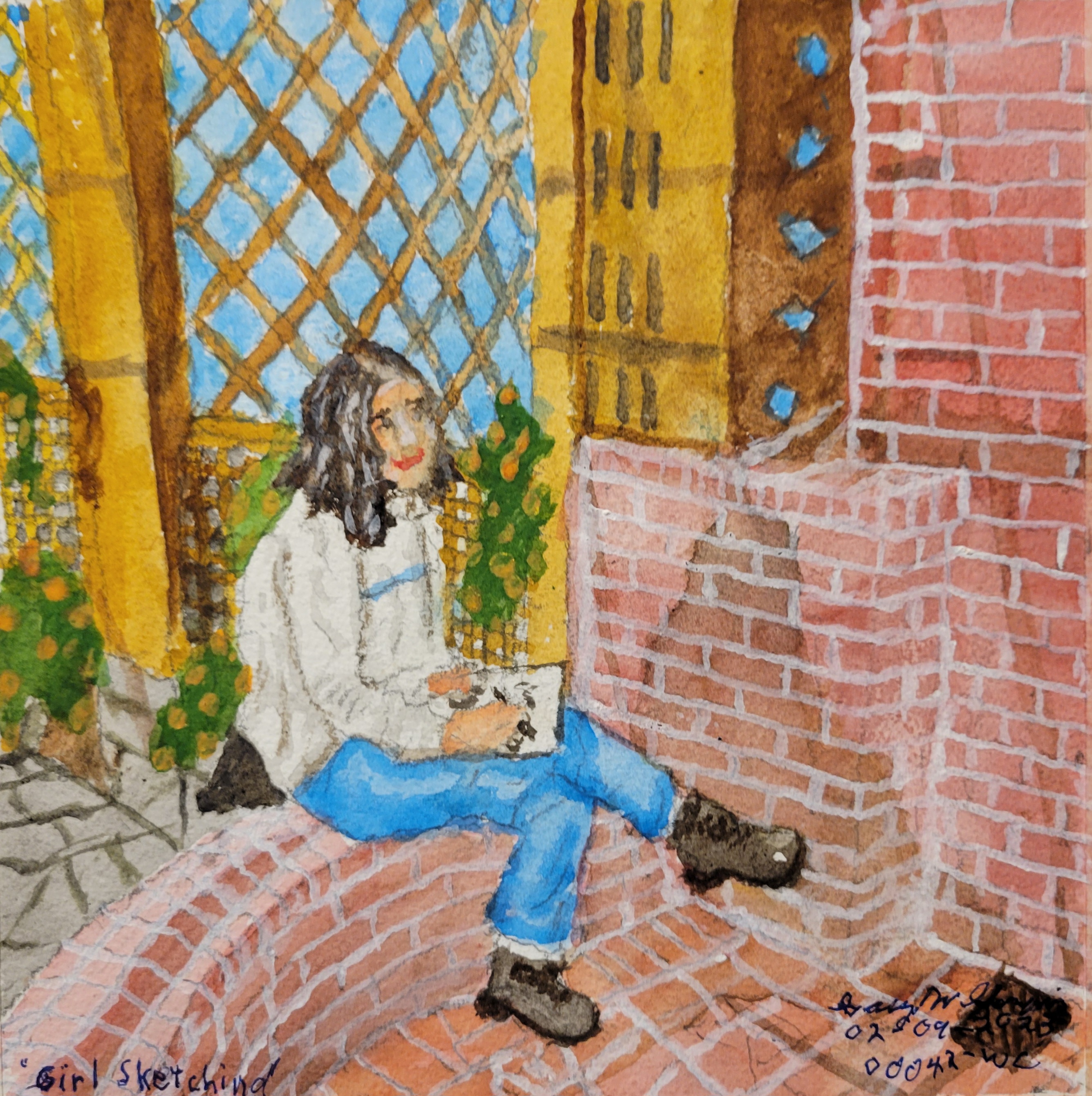 20230209-Girl-Sketching